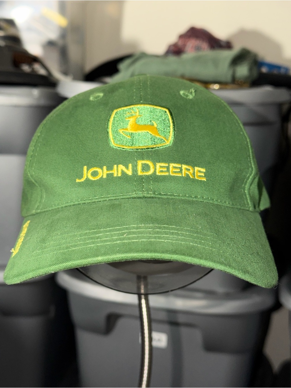 John Deere OWENER EDITION Green Cap with Yellow Embroidered Logo(127)